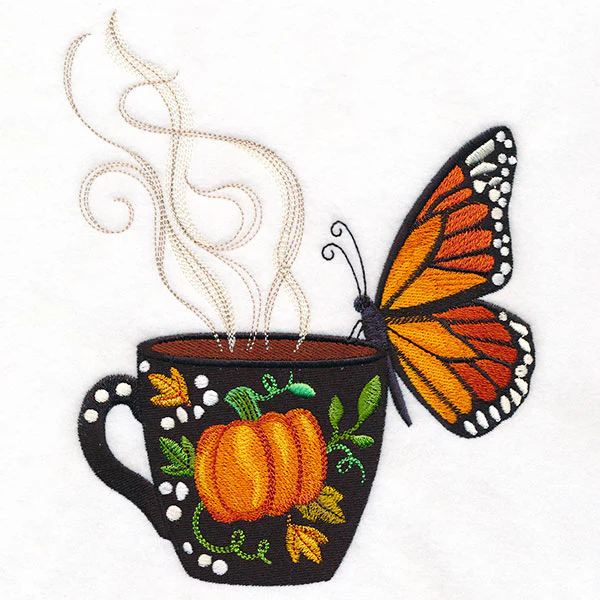 Autumn Coffee Break Monarch Butterfly - Image 9