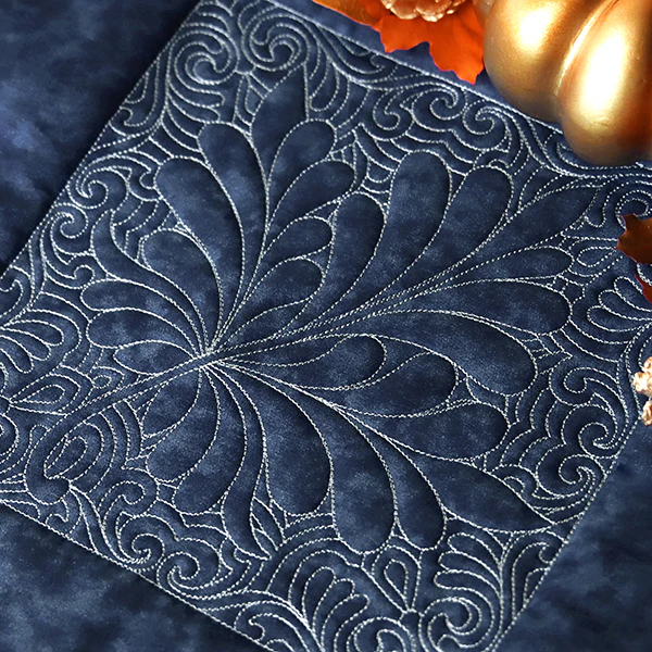 Autumn Delights Maple Leaf Quilting Square (Double Run) - Image 6