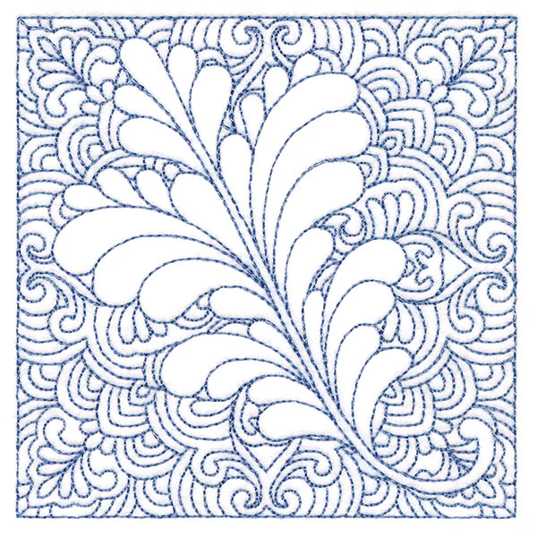 Autumn Delights Oak Leaf Quilting Square (Double Run) - Image 5