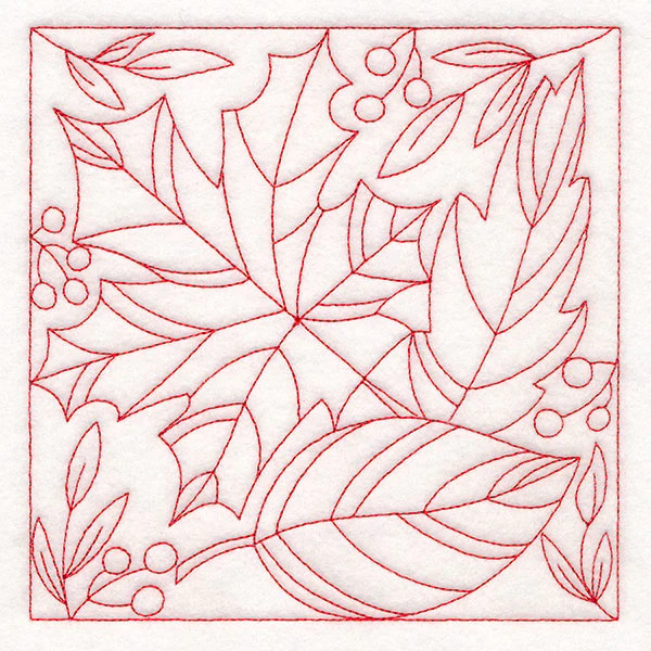 Autumn Details Quilting - Leaves (Double Run) - Image 3