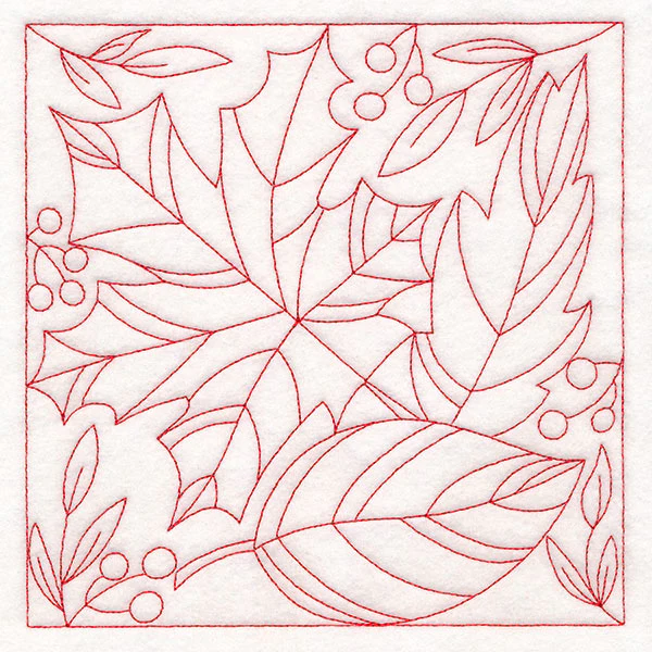 Autumn Details Quilting - Leaves (Double Run) - Image 5