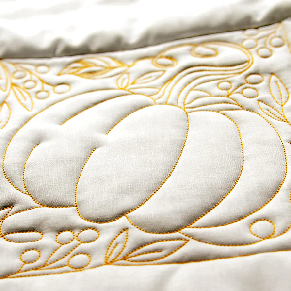 Autumn Details Quilting - Pumpkin (Double Run) - Image 10
