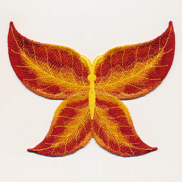 Autumn Dogwood Leaf Butterfly (In-the-Hoop) - Image 2