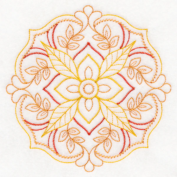Autumn Elegance Medallion (Vintage) - Image 3