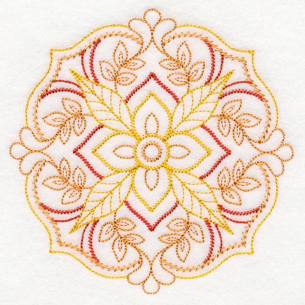 Autumn Elegance Medallion (Vintage) - Image 4