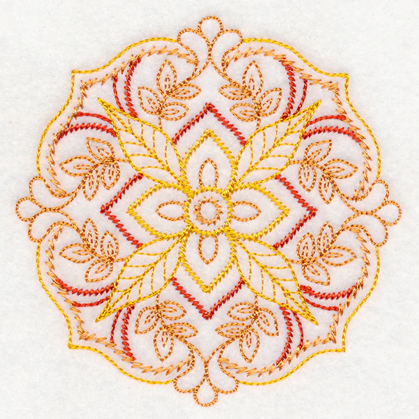 Autumn Elegance Medallion (Vintage) - Image 5