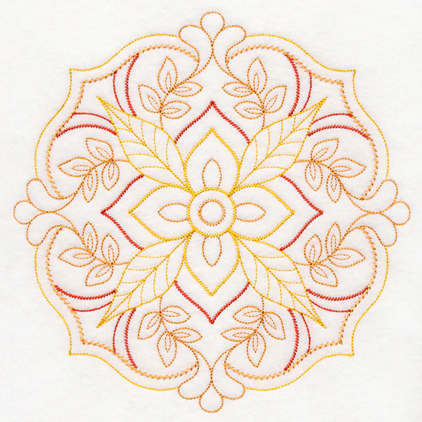 Autumn Elegance Medallion (Vintage) - Image 6