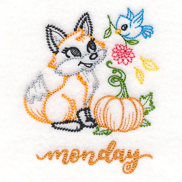 Autumn Fox on Monday (Vintage) - Image 2