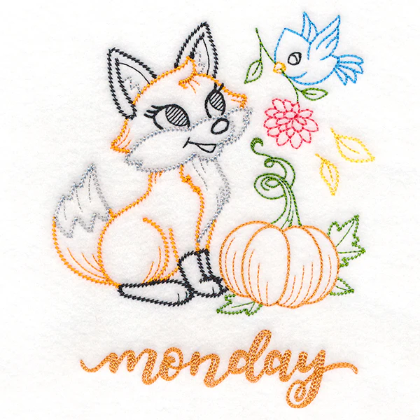 Autumn Fox on Monday (Vintage) - Image 3