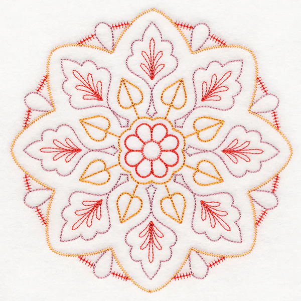 Autumn Glow Medallion (Vintage) - Image 3