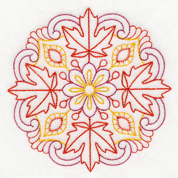 Autumn Gold Medallion (Vintage) - Image 4