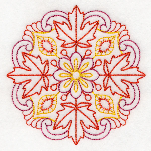 Autumn Gold Medallion (Vintage) - Image 5