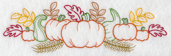 Autumn Harvest Border (Vintage) - Image 3
