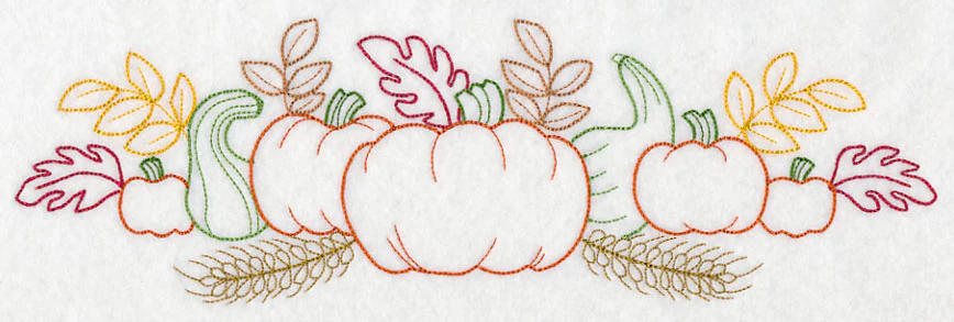 Autumn Harvest Border (Vintage) - Image 5