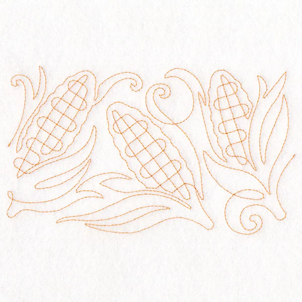 Autumn Harvest Corn (Edge-to-Edge Quilting) - Image 4