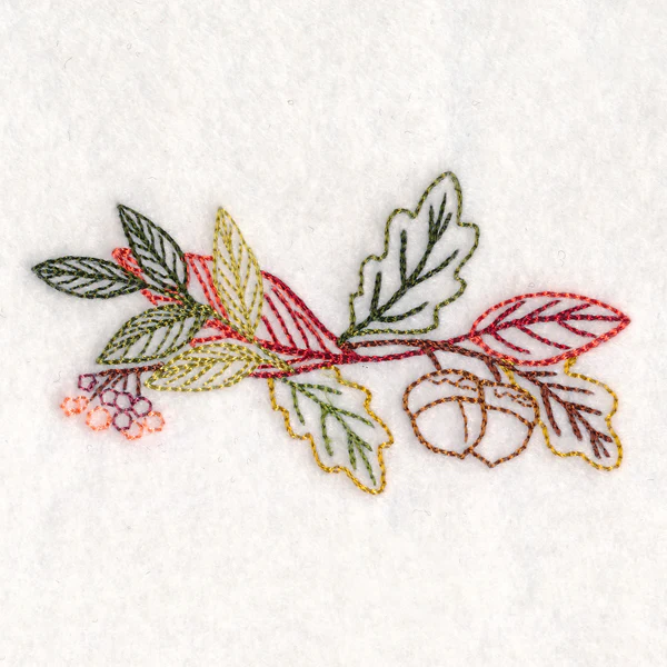 Autumn Harvest Potpourri Border (Vintage) - Image 5