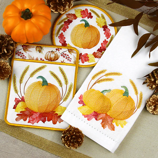 Autumn Harvest Trivet (In-the-Hoop) - Image 4
