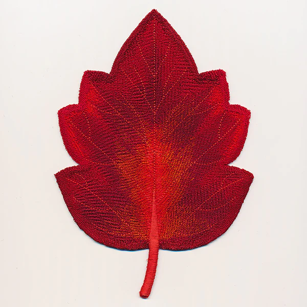 Autumn Hawthorn Leaf (In-the-Hoop) - Image 8