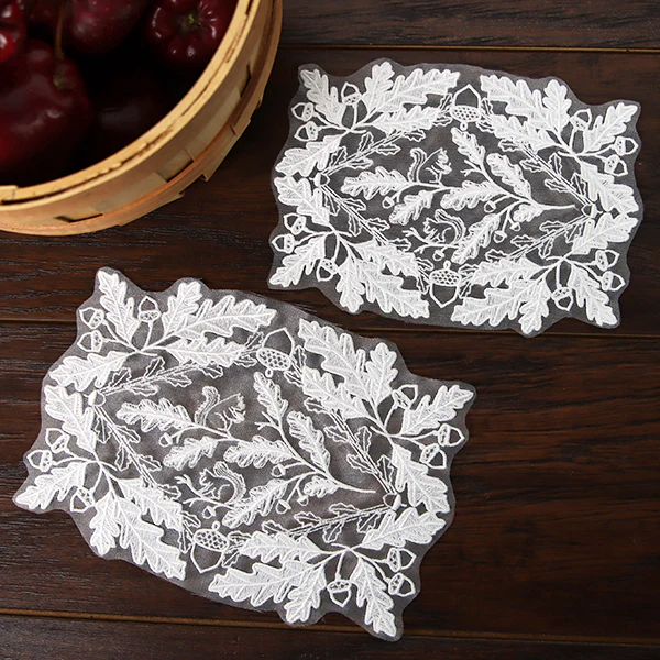 Autumn is Calling Doily (Organza) - Image 2