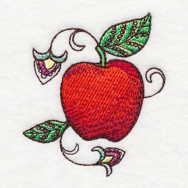 Autumn Jacobean Accent - Apple - Image 2