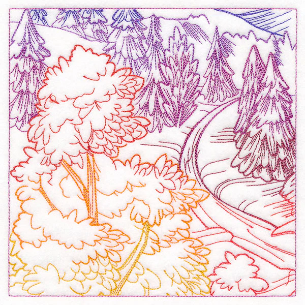 Autumn Landscape Scene 3 - Image 4