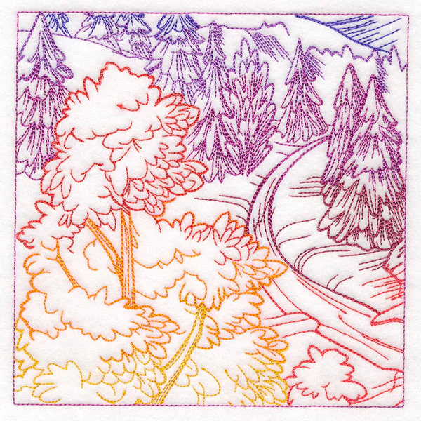 Autumn Landscape Scene 3 - Image 7