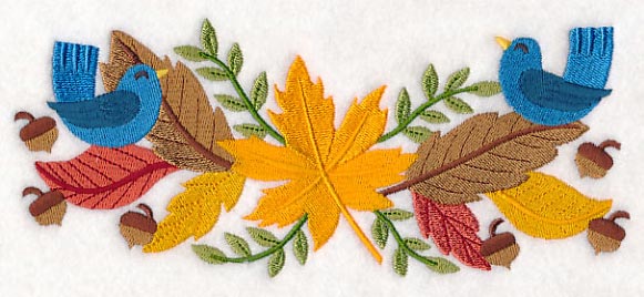 Autumn Leaf Border - Image 3