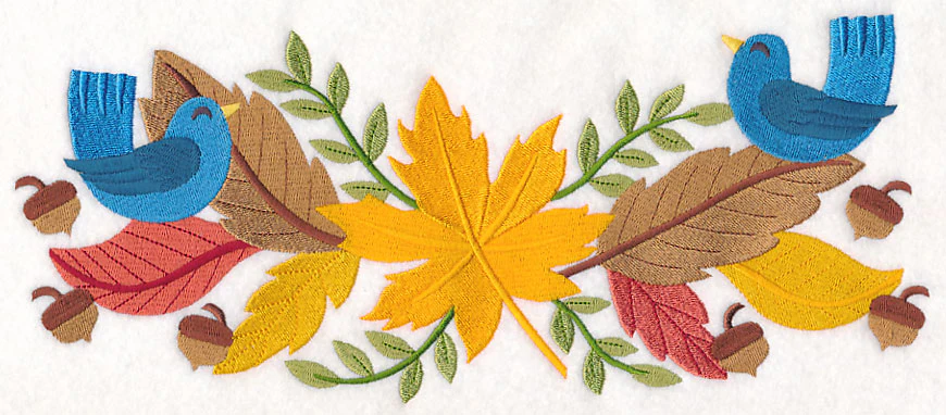 Autumn Leaf Border - Image 6