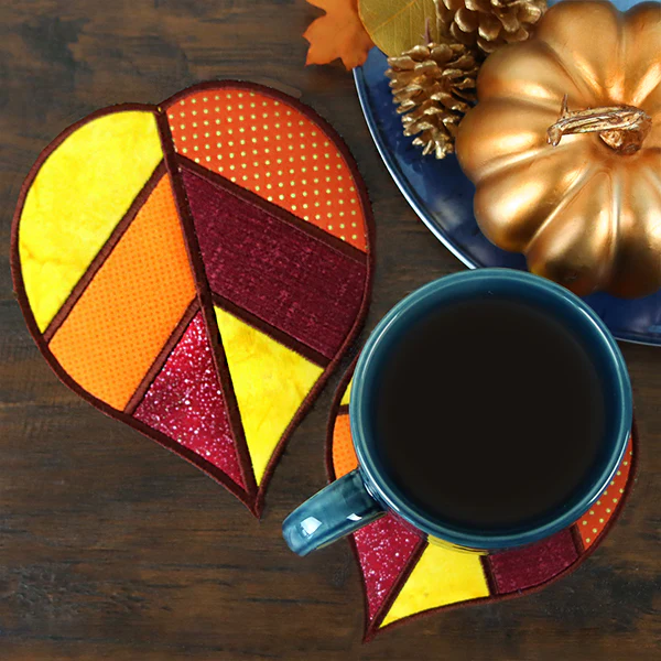 Autumn Leaf Trivet (In-the-Hoop) - Image 7