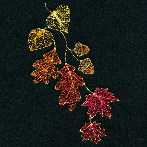 Autumn Leaves Cascade - Image 3