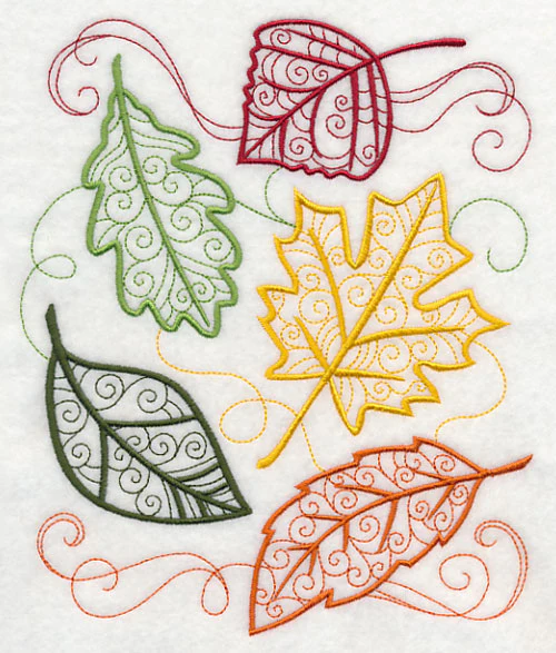 Autumn Leaves in Flight - Image 4