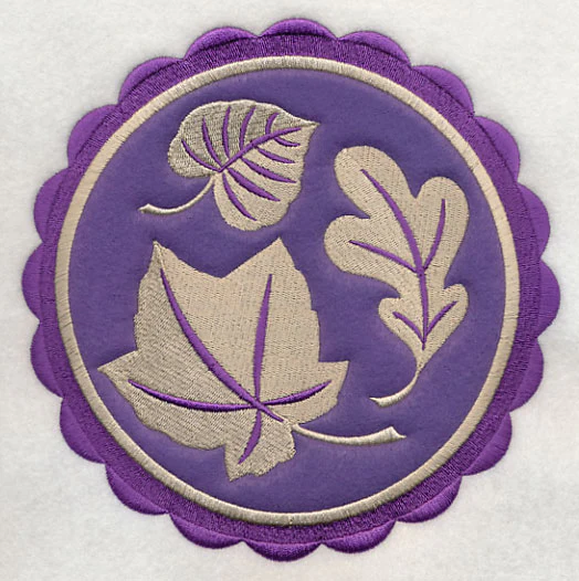 Autumn Leaves Stamp (Applique) - Image 2