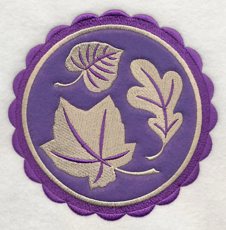 Autumn Leaves Stamp (Applique) - Image 3