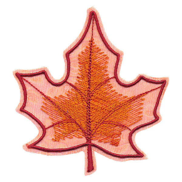 Autumn Magic - Sugar Maple Leaf (Organza) - Image 4