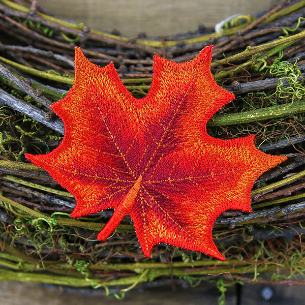 Autumn Maple Leaf (In-the-Hoop) - Image 5