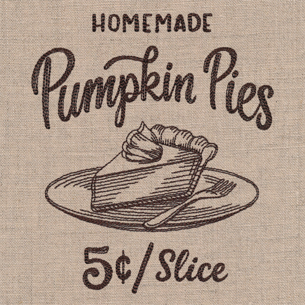 Autumn Market - Homemade Pumpkin Pies - Image 3