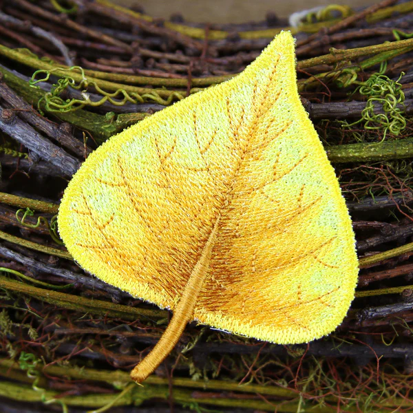 Autumn Poplar Leaf (In-the-Hoop) - Image 5