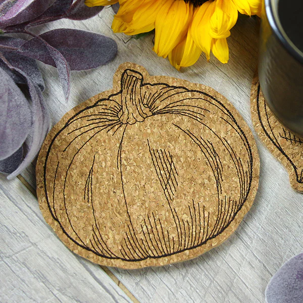 Autumn Pumpkin Coaster (In-the-Hoop) - Image 5