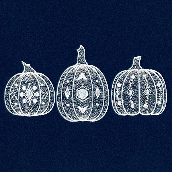 Autumn Pumpkin Trio - Image 2