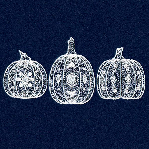 Autumn Pumpkin Trio - Image 4
