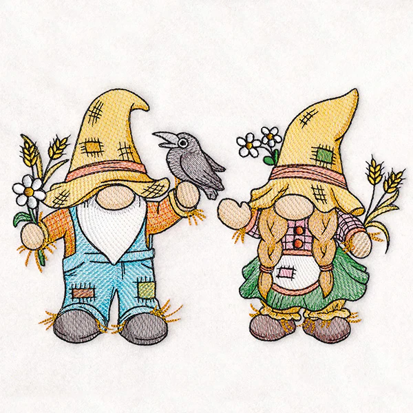 Autumn Scarecrow Gnomes - Image 2