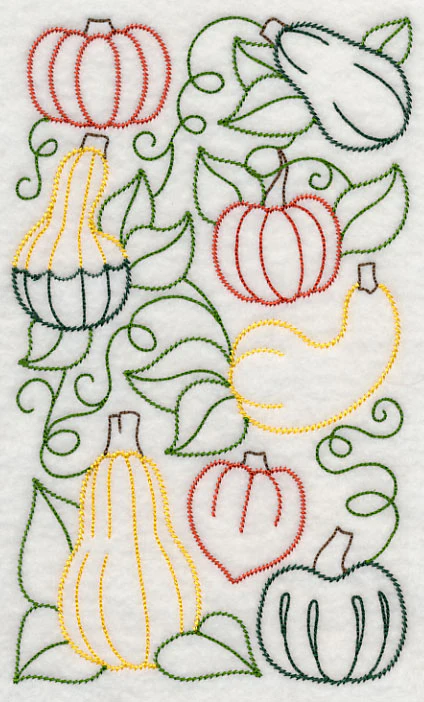 Autumn Squash Medley (Vintage) - Image 2