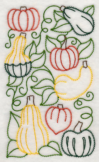 Autumn Squash Medley (Vintage) - Image 4