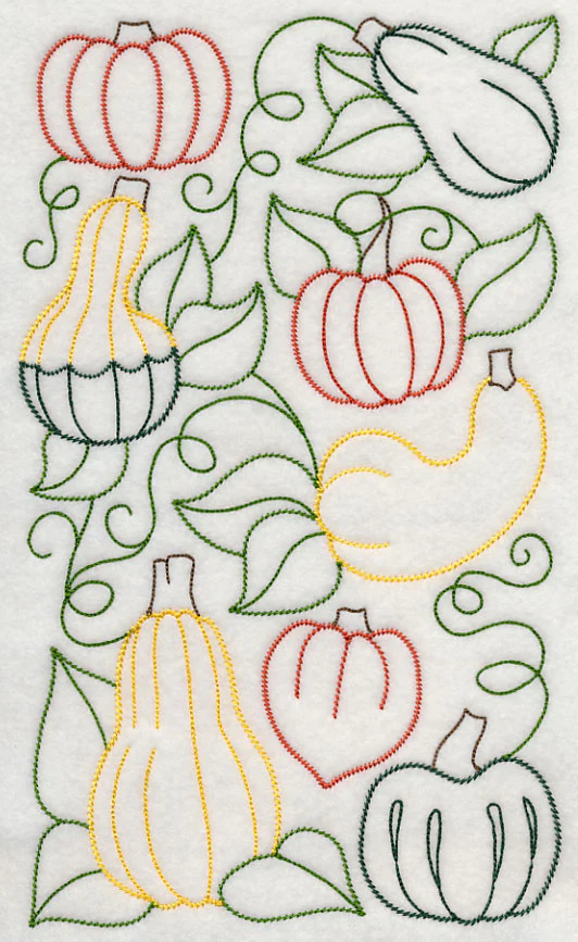 Autumn Squash Medley (Vintage) - Image 5