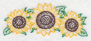 Autumn Sunflower Spray (Vintage) - Image 5
