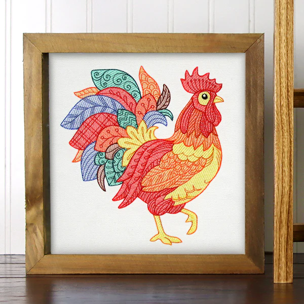 Autumn Time Rooster - Image 10