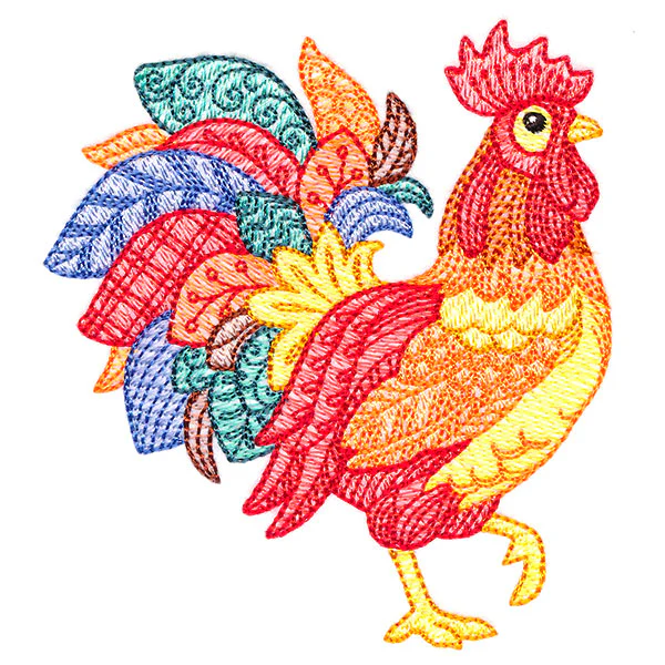 Autumn Time Rooster - Image 9