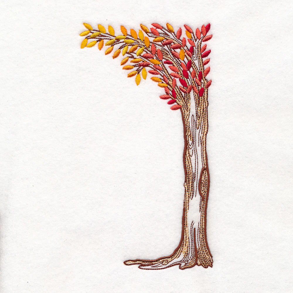 Autumn Tree Half Frame - Image 4