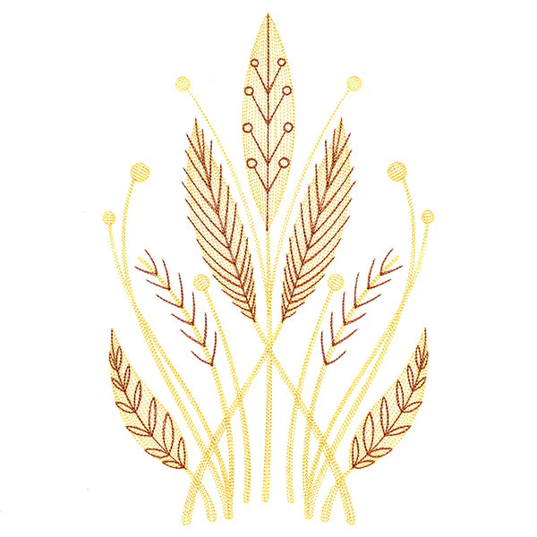 Autumn Wheat Bouquet - Image 6