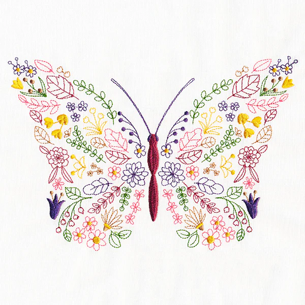 Autumn Wildflower Butterfly - Image 2